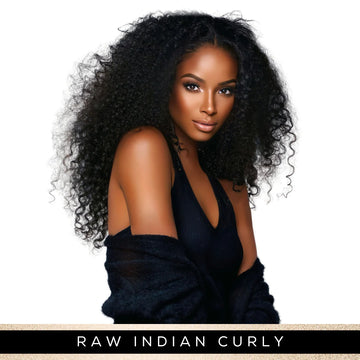 Raw Indian Curly Bundles